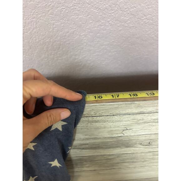 Women's Reckless Kelly Blue Star Tank Top - Size Medium - Picture 4 of 10